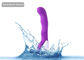 8 inch Rechargeable 10 Frequency G Spot Stimulation , Silicone Sex Vibrator For Women